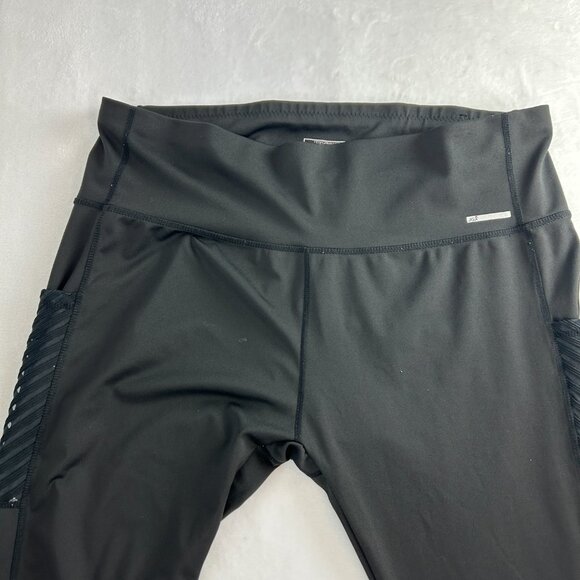 JGX Performance Leggings Womens 3 X Black Stretch Gym Running Training Yoga - Picture 2 of 11